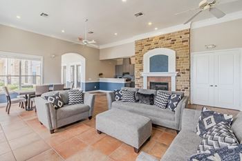 Living and kitchen
